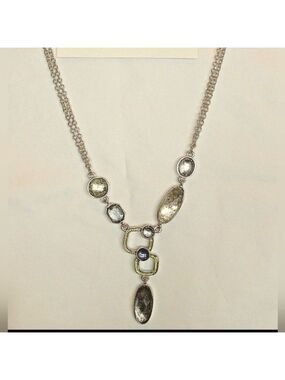 Beautiful Lia Sophia Seltzer Y-Style Necklace, NWOT 16"-19"